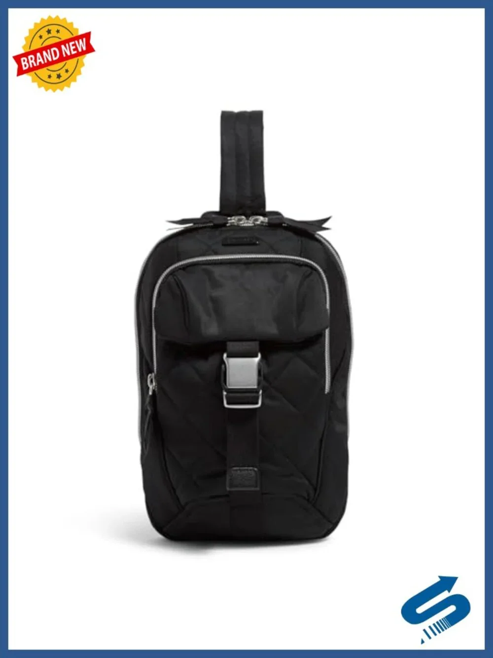 Performance Twill Utility Sling Backpack with Heritage Quilting, Adjustable